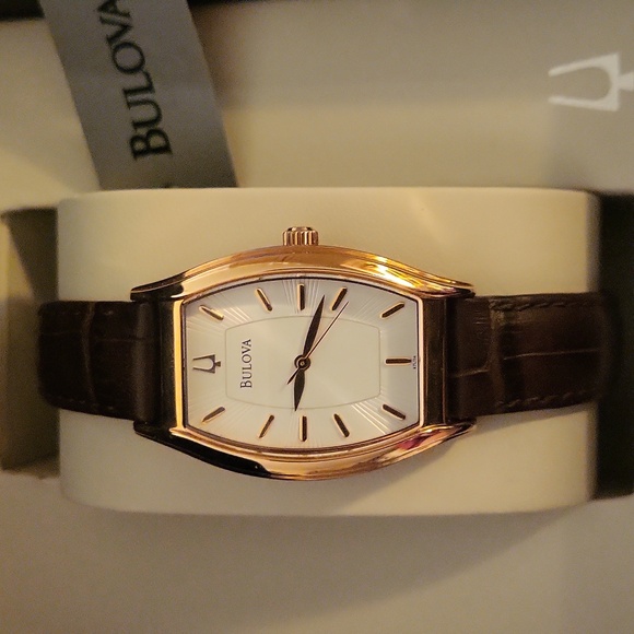 Bulova Rose Gold Watch new with box Bulova | Accessories | Bulova Womans Rose Gold Watch | Poshmark main image 3